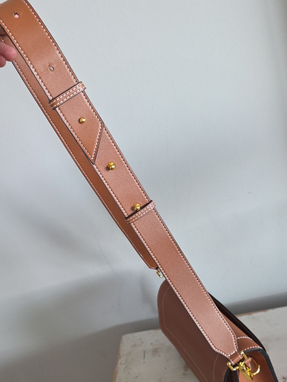Aallyn Ingrid Shoulder Bag In Cognac - Picture 11 of 13